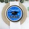 25 Count Blue Congrats Grad Dessert Plates Graduation Party Supply 71/4"